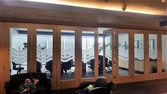Frosted window graphics